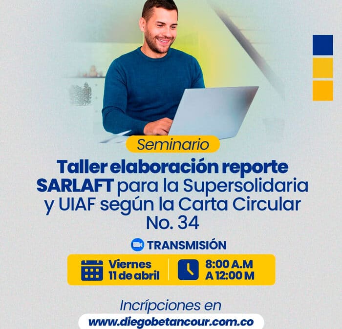 Protegido: 📚Material – Seminario Taller Elaboración reporte SARLAFT para la Supersolidaria y UIAF según la Carta Circular No. 34