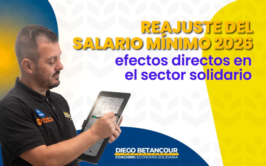 Reajuste del salario mínimo 2026: efectos directos en el sector solidario
