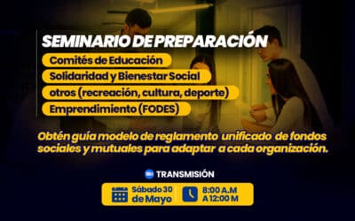 📚Material – Seminario Taller de Preparación Comités de Educación, Solidaridad y Bienestar Social 2026 | Mayo 30