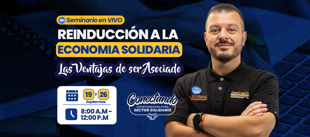 📚Material – Reinducción economía solidaria | 19 y 26 de septiembre