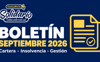 Boletín del Consultorio Solidario Septiembre