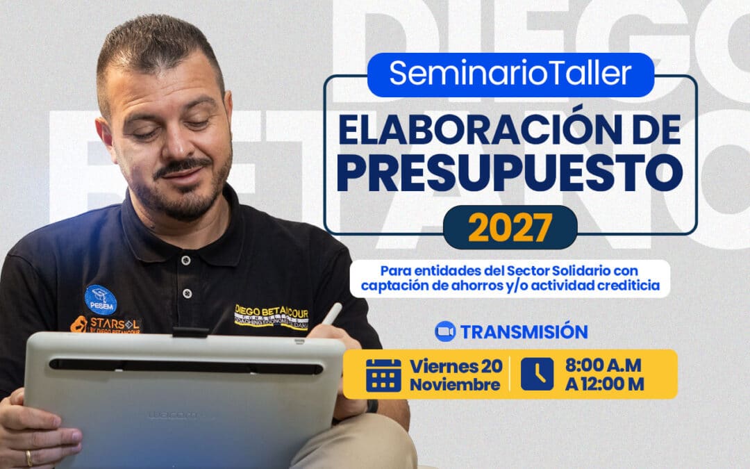 SEMINARIO TALLER, Elaboración de presupuesto 2027